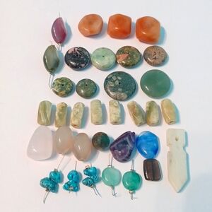 Stone Beads For Jewelery Making / Parts 6246